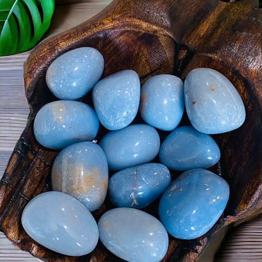 TUMBLE STONES || ANGELITE