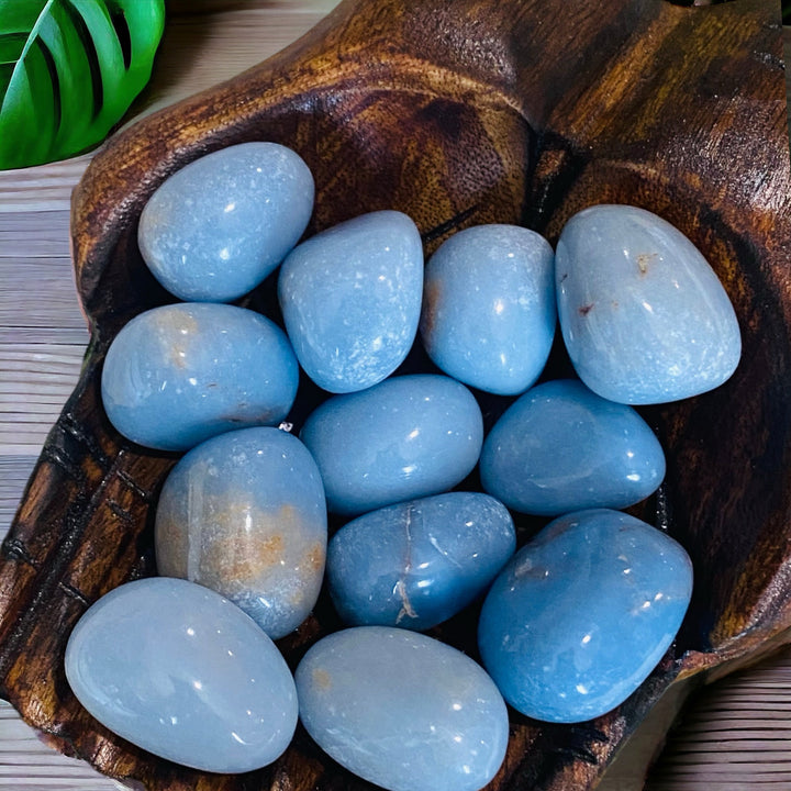 TUMBLE STONES || ANGELITE