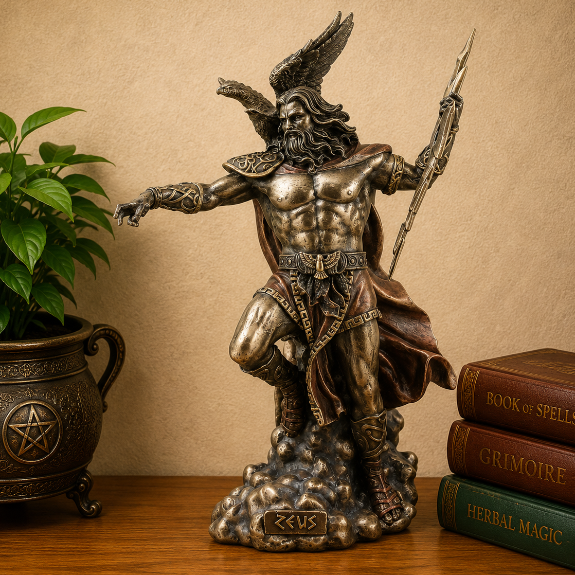 STATUE || ZEUS - KING OF THE GODS, POWER & DIVINE LEADERSHIP