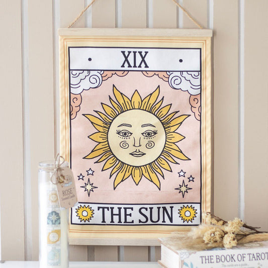 WALL HANGING || VINTAGE TAROT - THE SUN
