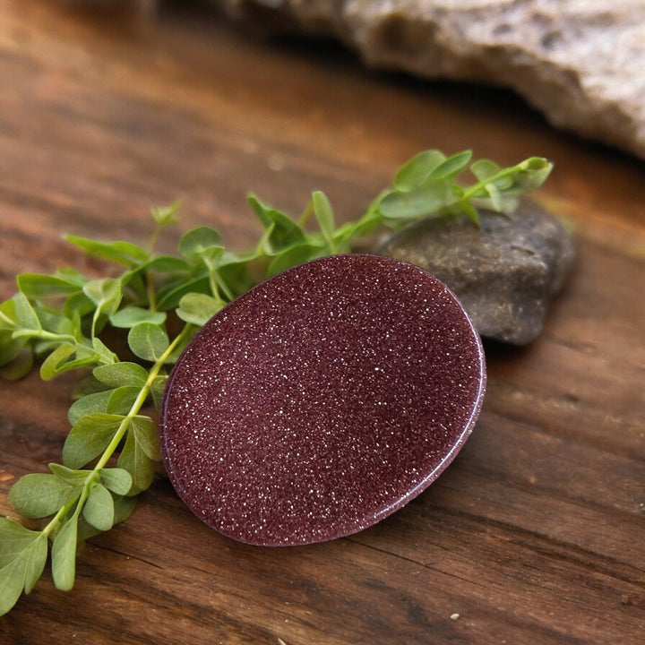 PALM STONES || GOLDSTONE WORRY STONE