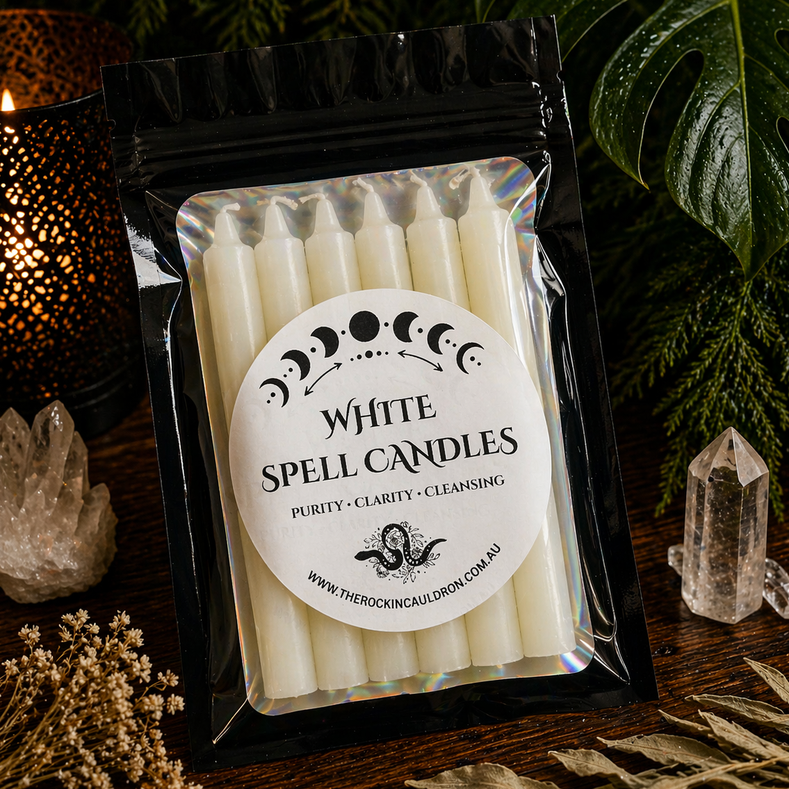CANDLES || WHITE SPELL CANDLES
