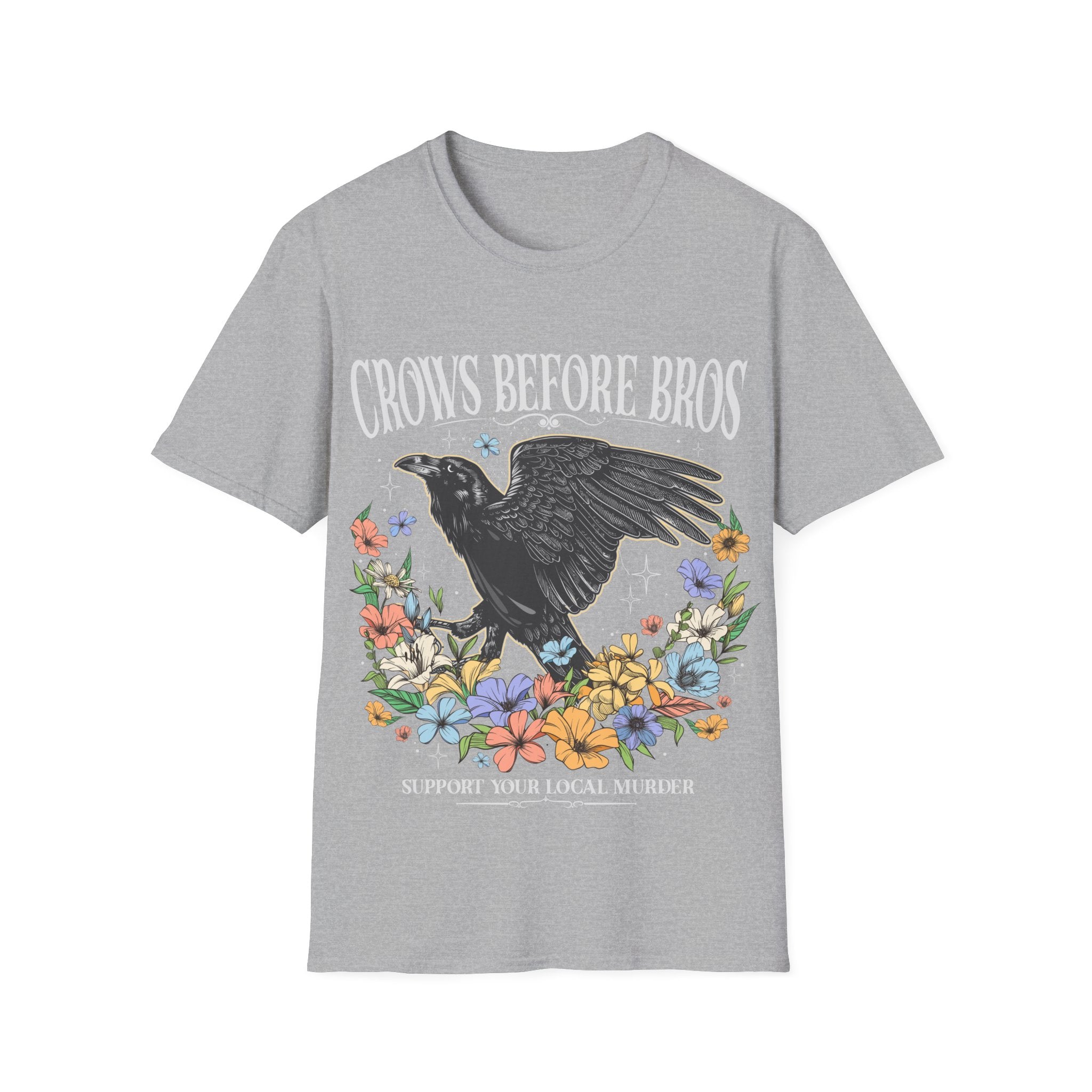 T-SHIRT | CROWS BEFORE BROS (WHITE WRITING)