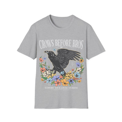 T-SHIRT | CROWS BEFORE BROS (WHITE WRITING)