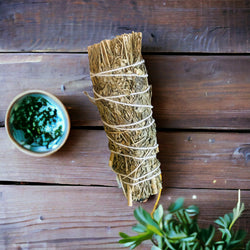SMUDGE STICK || WHITE SAGE WITH PEPPERMINT - SMALL