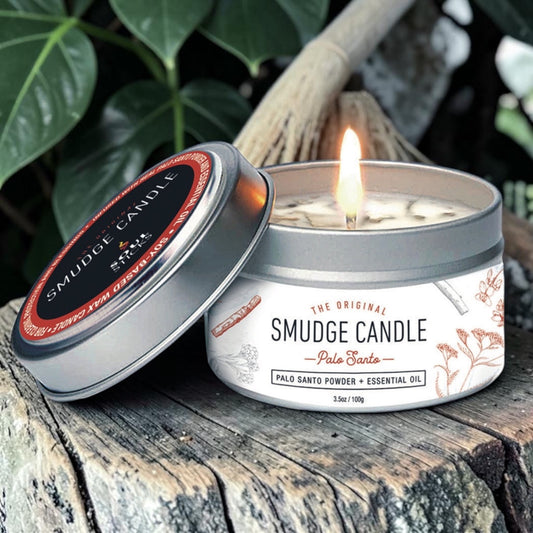 CANDLES || SMUDGE CANDLE - PALO SANTO