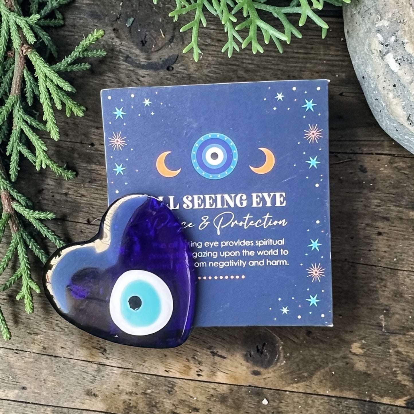 TALISMAN || EVIL EYE HEART PROTECTION CHARM