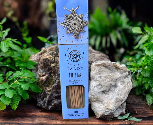 INCENSE || TAROT INCENSE STICKS WITH HOLDER