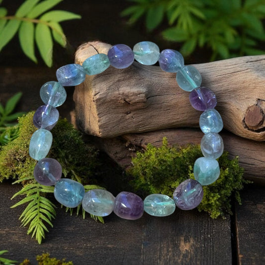 BRACELET || RAINBOW FLUORITE