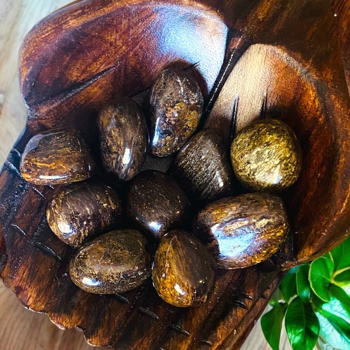 TUMBLE STONES || BRONZITE