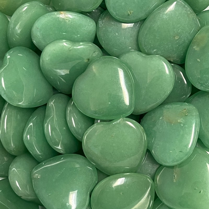 HEART || GREEN AVENTURINE MINI HEART