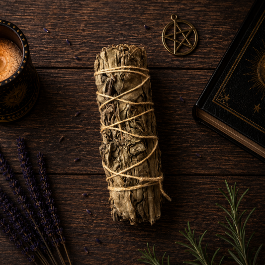 SMUDGE STICK || BLACK COPAL & SAGE
