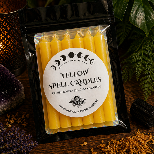 CANDLES || YELLOW SPELL CANDLES