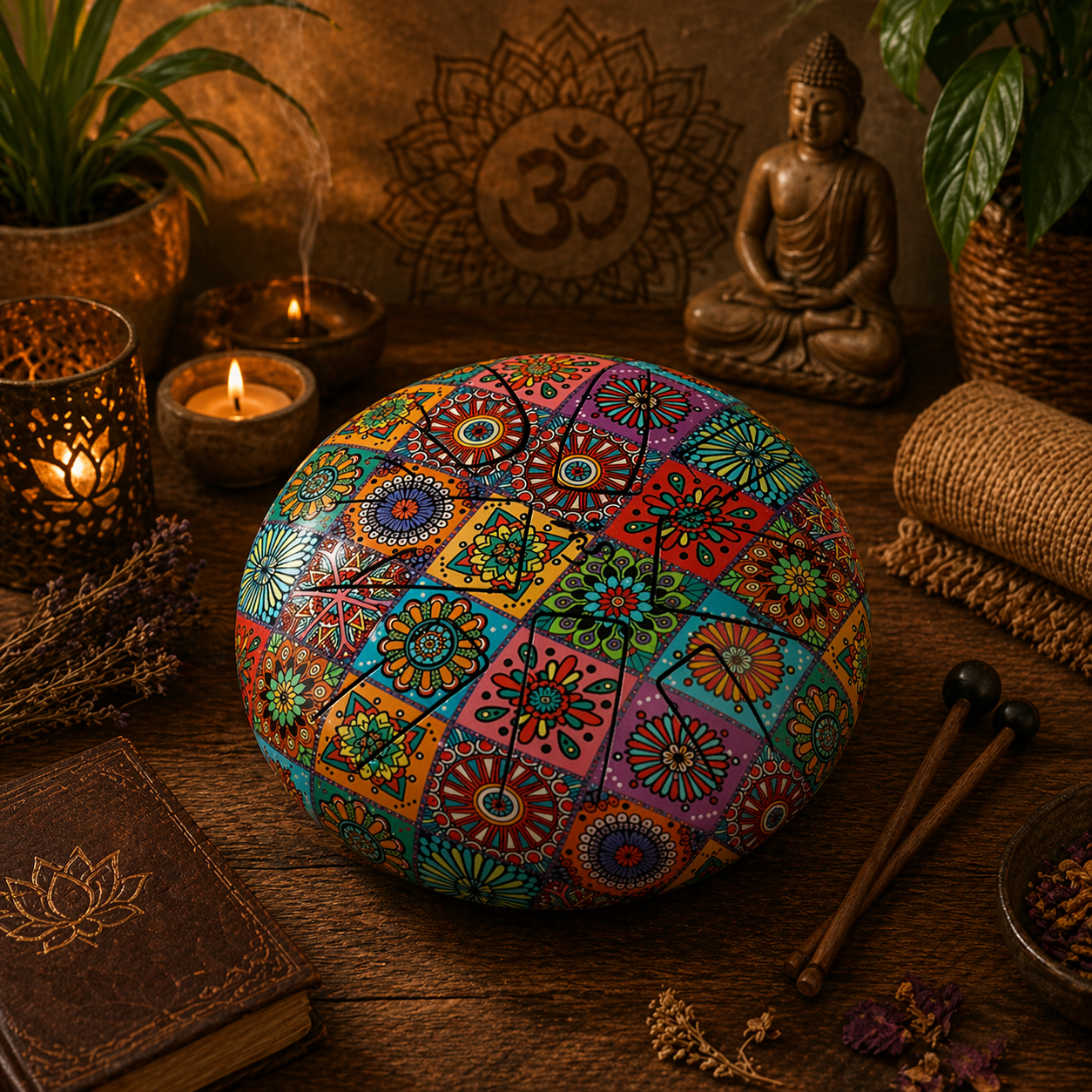 DRUMS || IRON TONGUE HAPI DRUM - MOROCCAN