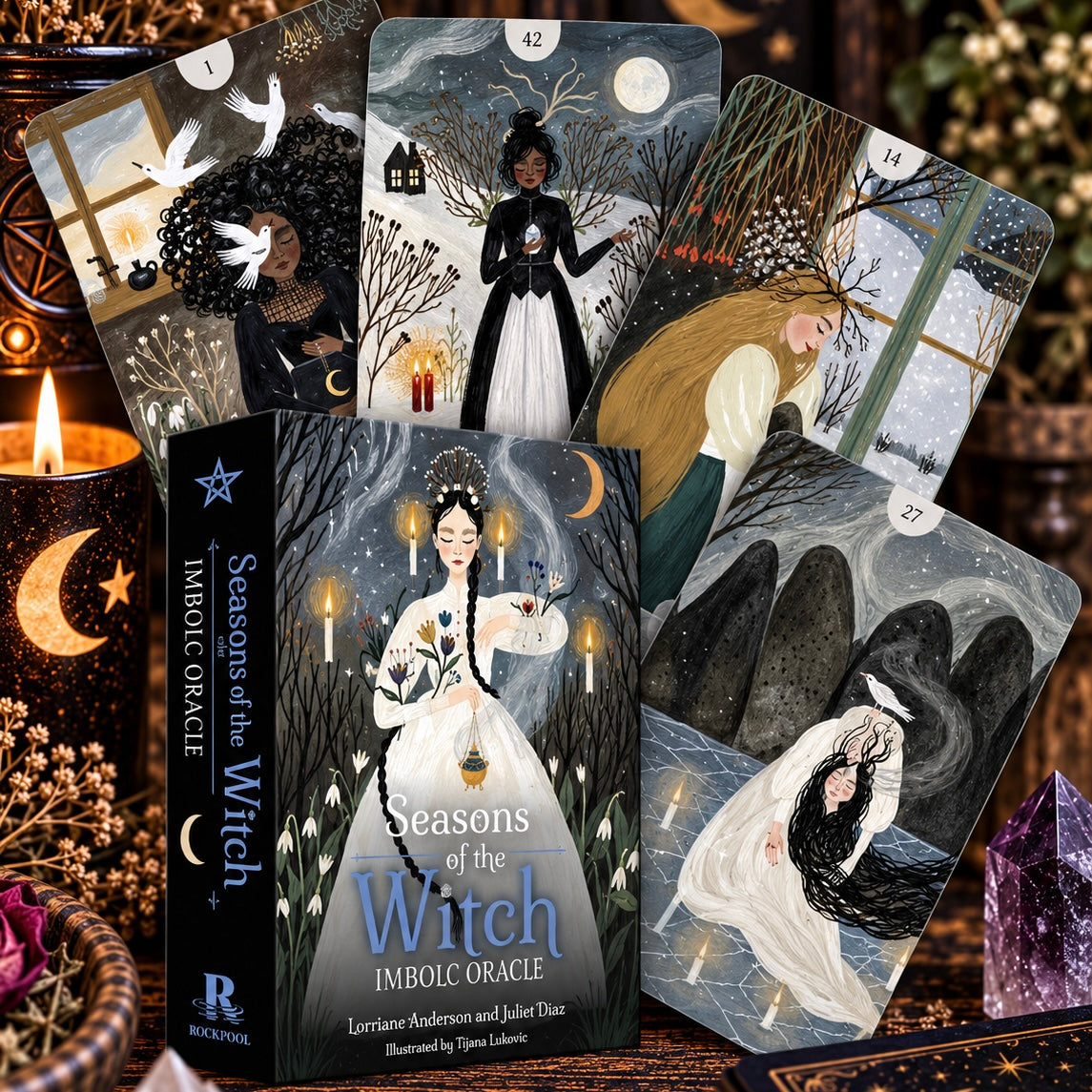 ORACLE CARDS || SEASONS OF THE WITCH - IMBOLC ORACLE