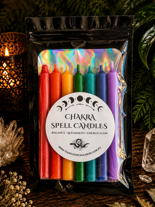 CANDLES || CHAKRA SPELL CANDLE SET