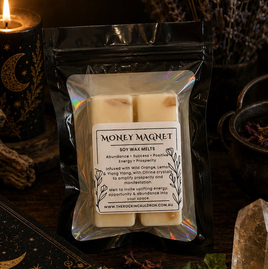 CANDLES || “MONEY MAGNET” PROSPERITY SOY WAX MELTS