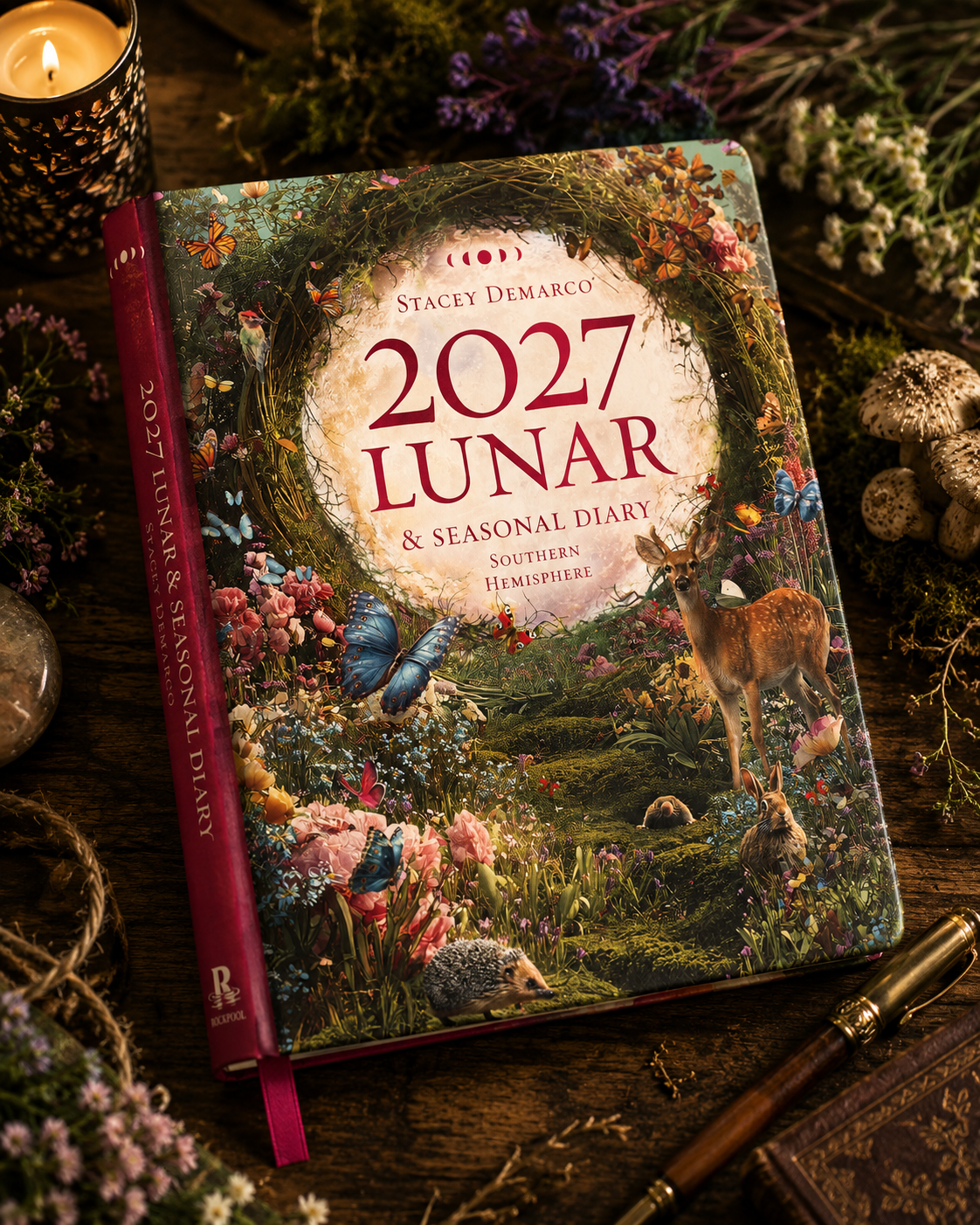 BOOKS || 2027 LUNAR & SEASONAL DIARY - NORTHERN & SOUTHERN HEMISPHERES