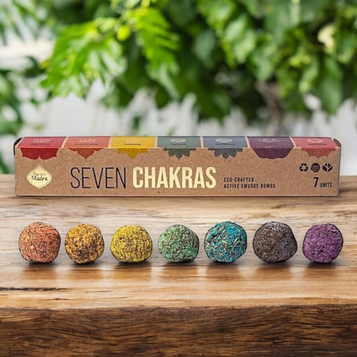 SMUDGE STICK || 7 CHAKRA SMUDGE BOMB SET