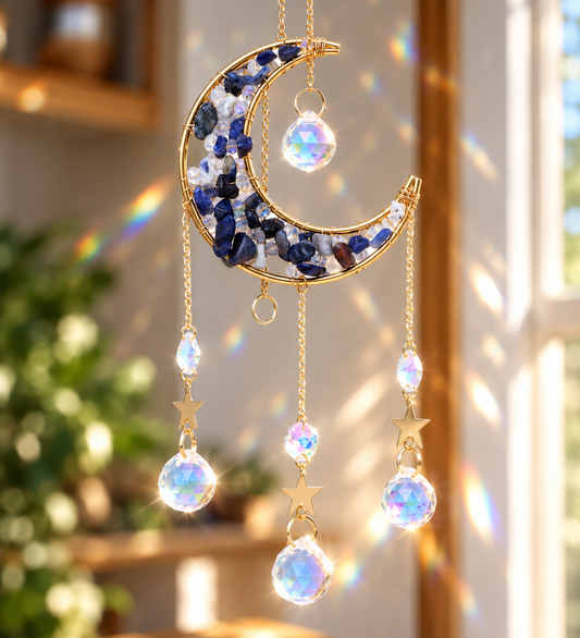 SUN CATCHER || SODALITE MOON