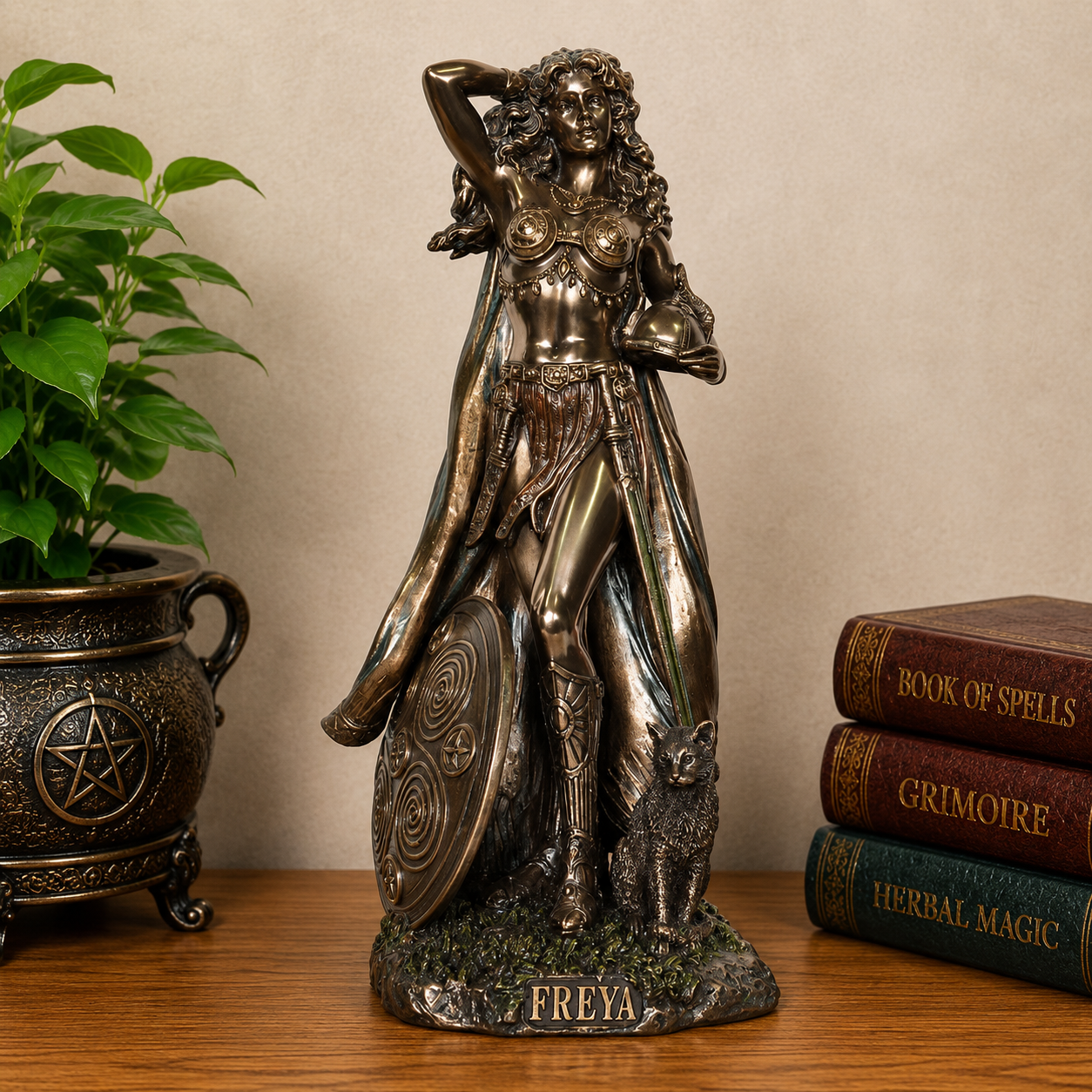 STATUE || FREYA - NORSE GODDESS OF LOVE, MAGIC & FIERCE FEMININE POWER