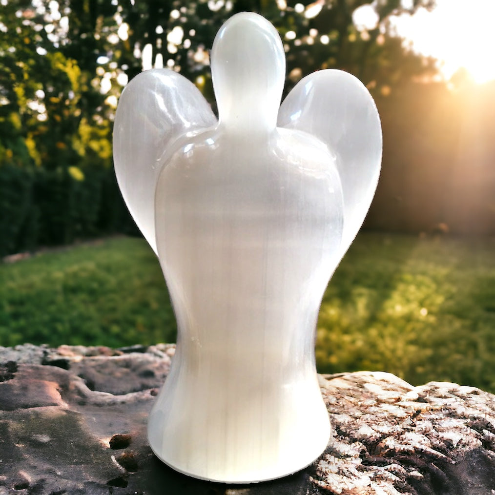 HEALING LAMP || SELENITE ANGEL