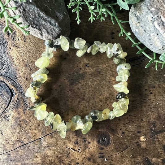 CHIP BRACELET || PERIDOT