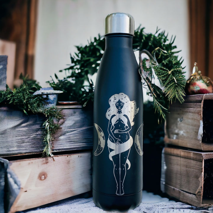 WATER BOTTLES || “MOTHER” TRIPLE MOON GODDESS