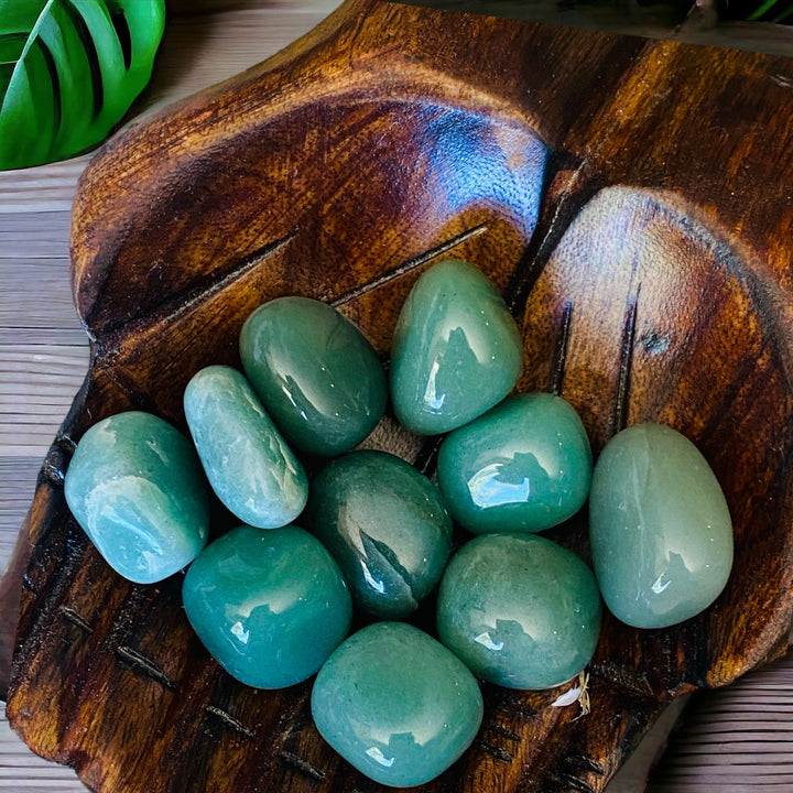 TUMBLE STONES || GREEN AVENTURINE