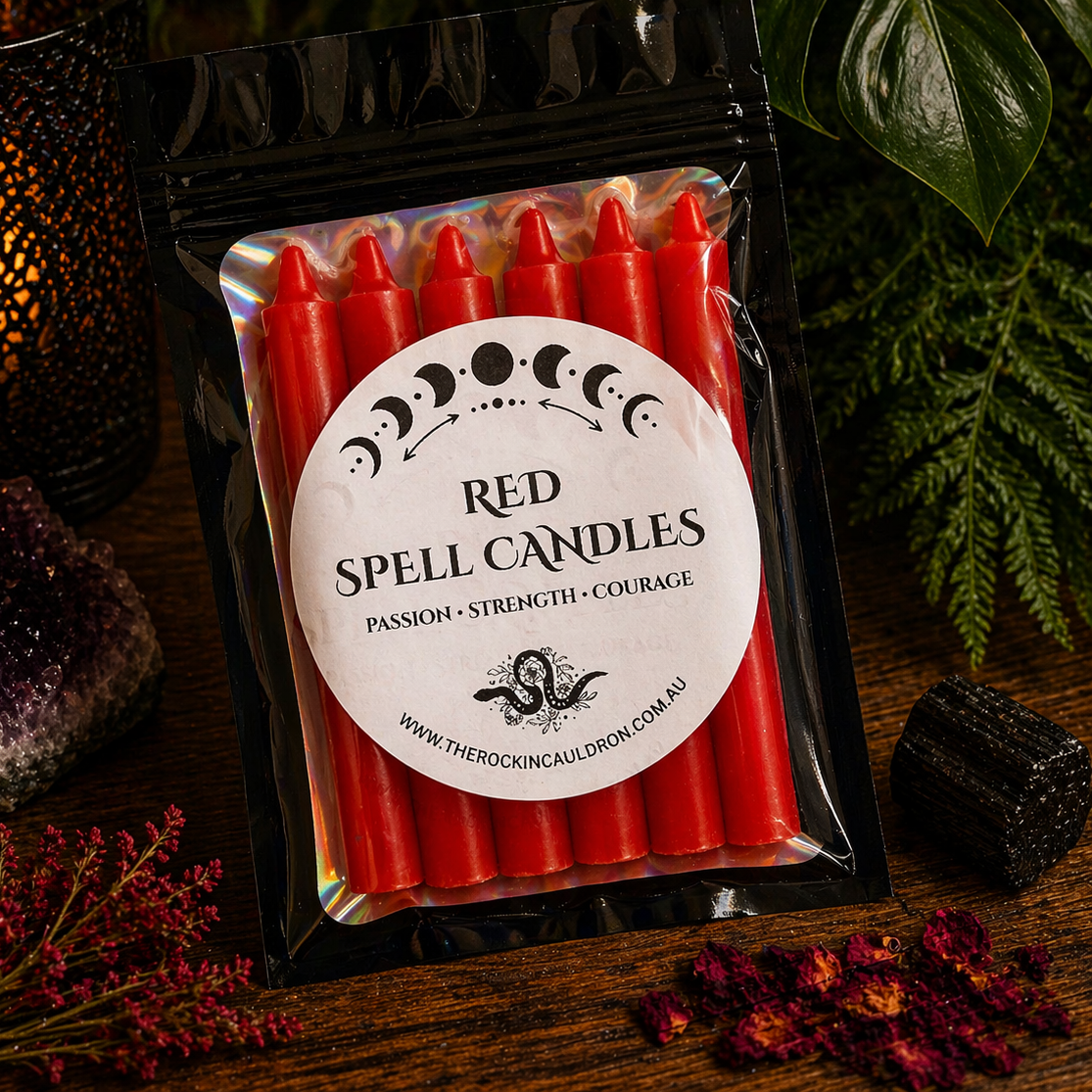 CANDLES || RED SPELL CANDLES