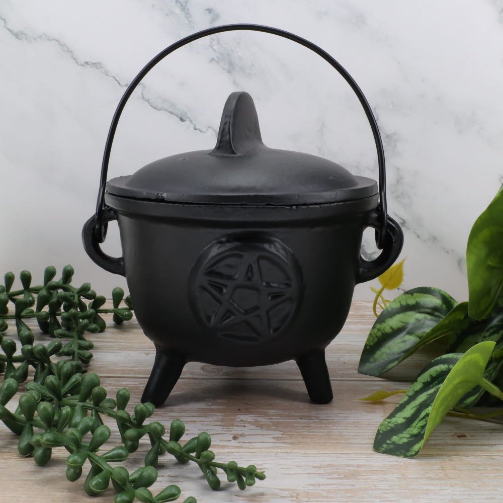 CAULDRONS || CAST IRON - PENTACLE