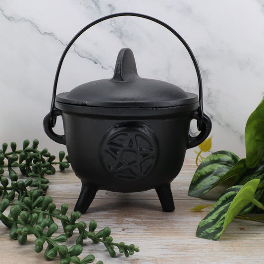 CAULDRONS || CAST IRON - PENTACLE