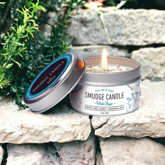 CANDLES || SMUDGE CANDLE - WHITE SAGE