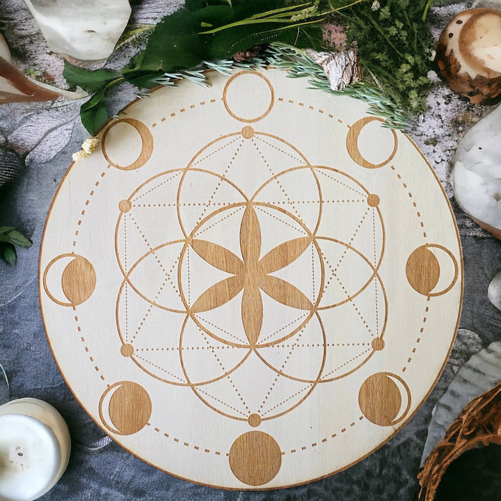 CRYSTAL GRIDS || SEED OF LIFE BOARD