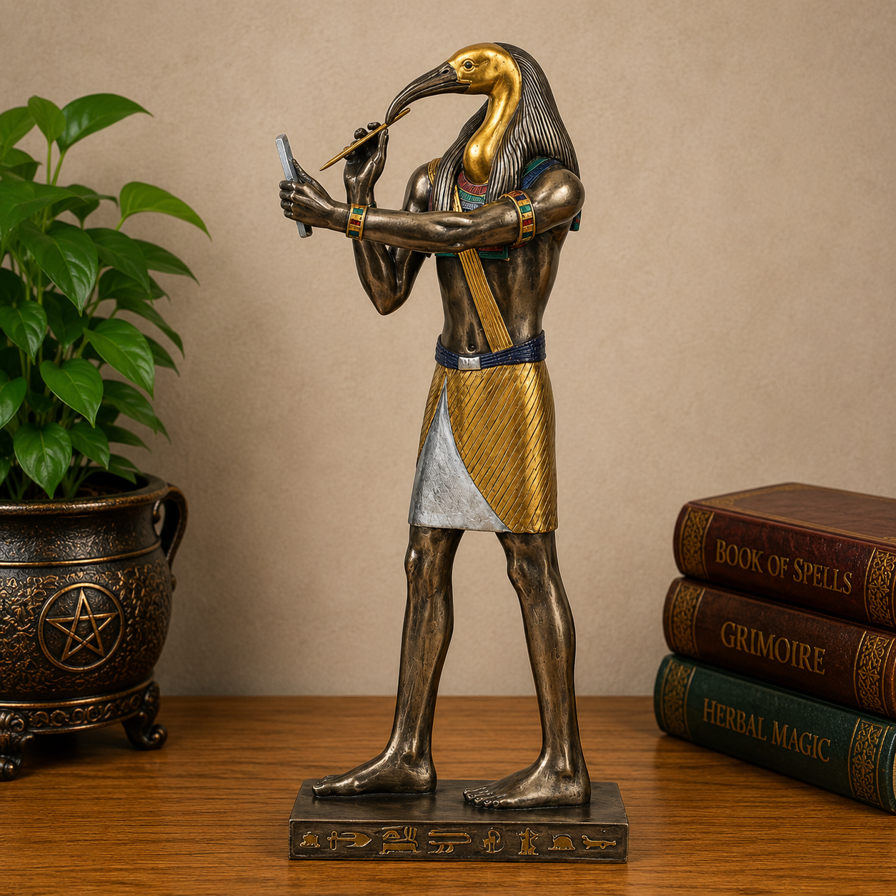 STATUE || THOTH - EGYPTIAN GOD OF WISDOM, MAGIC & THE MOON