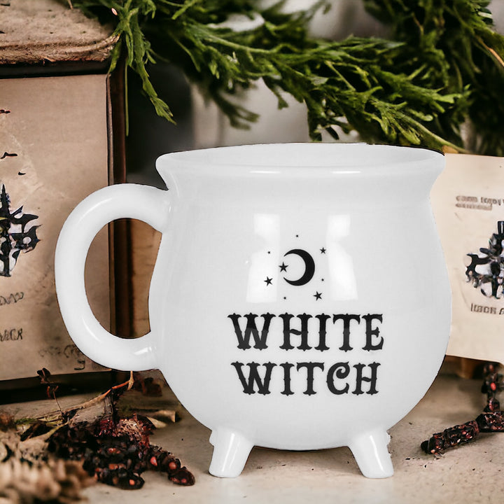 MUGS || CAULDRON - WHITE WITCH