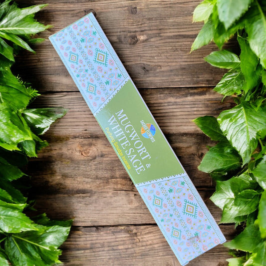 INCENSE || SACRED ELEMENTS - MUGWORT & WHITE SAGE