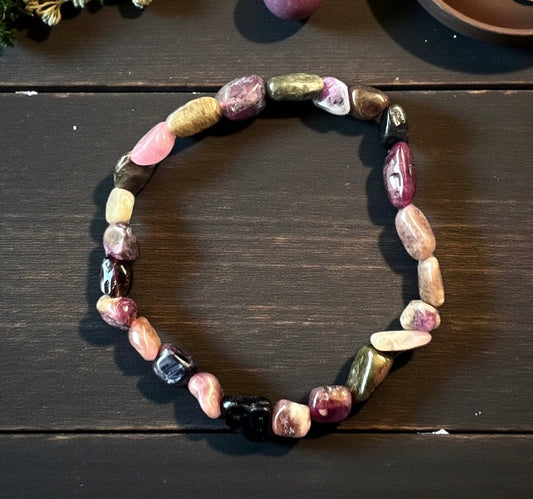BRACELET || WATERMELON TOURMALINE