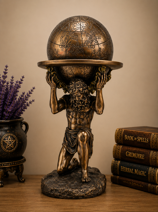 STATUE || ATLAS - TITAN OF STRENGTH, ENDURANCE & INNER RESILIENCE