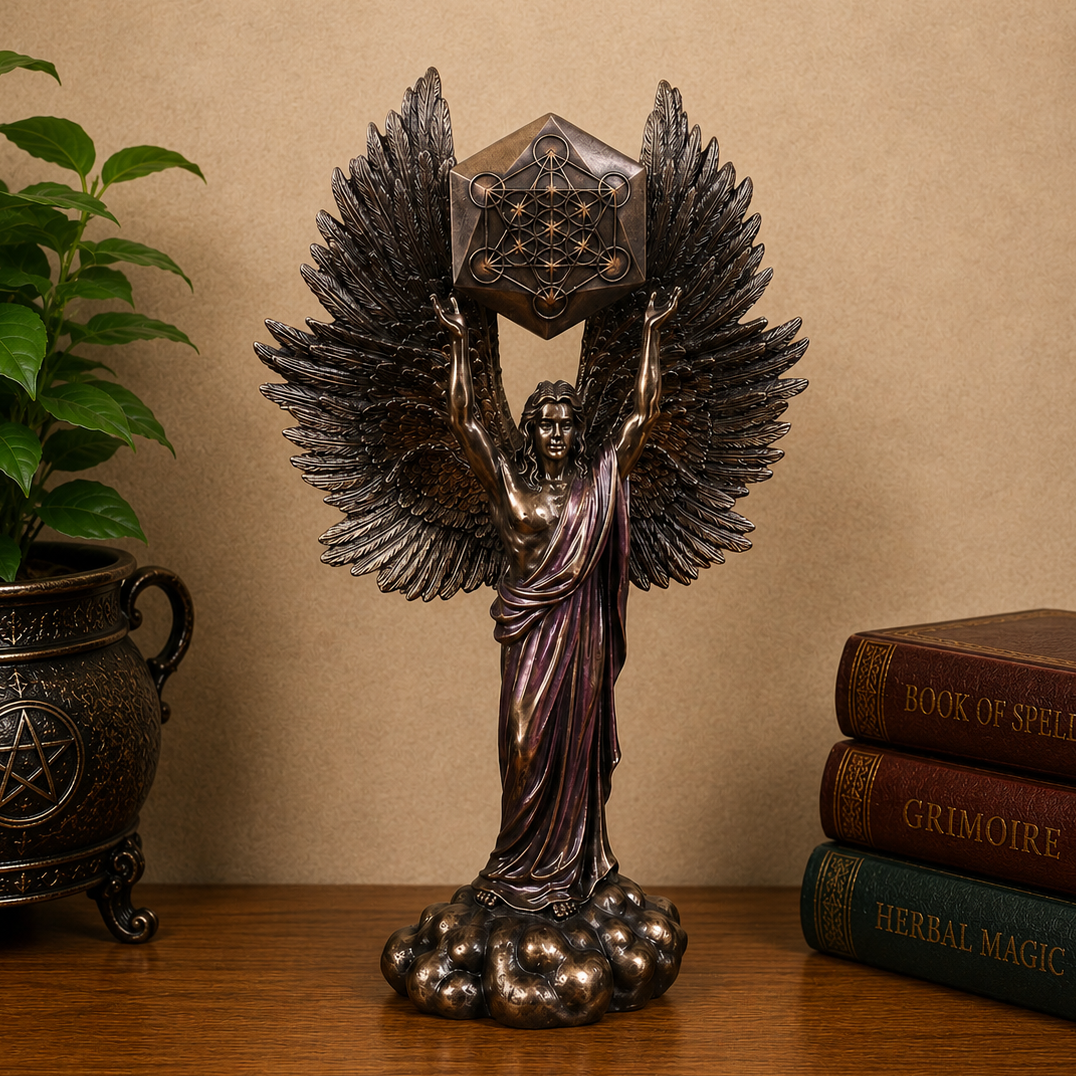 STATUE || ARCHANGEL METATRON - ANGEL OF SACRED WISDOM, TRANSFORMATION & DIVINE ALIGNMENT
