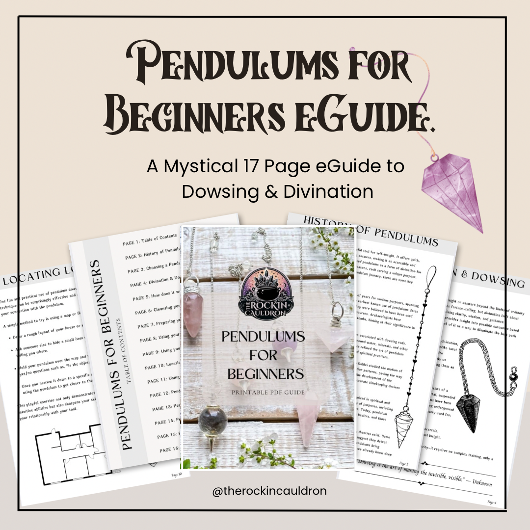 E BOOKS || PENDULUMS FOR BEGINNERS GUIDE