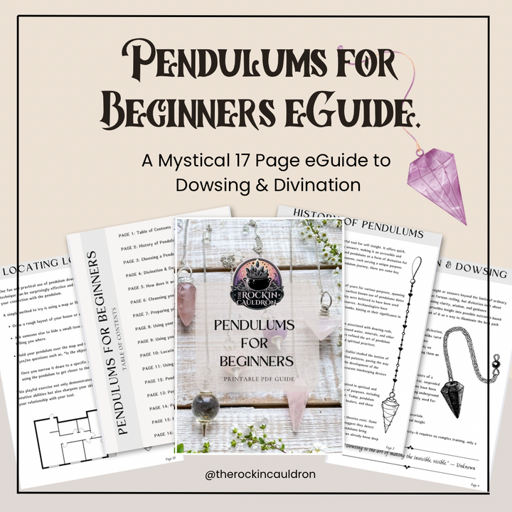 E BOOKS || PENDULUMS FOR BEGINNERS GUIDE