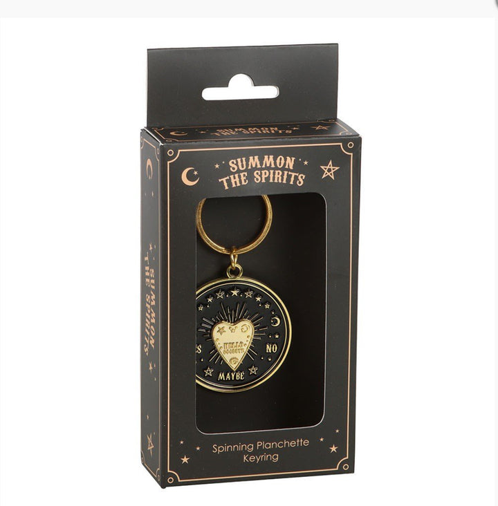 KEYRINGS || SPINNING PLANCHETTE KEYRING