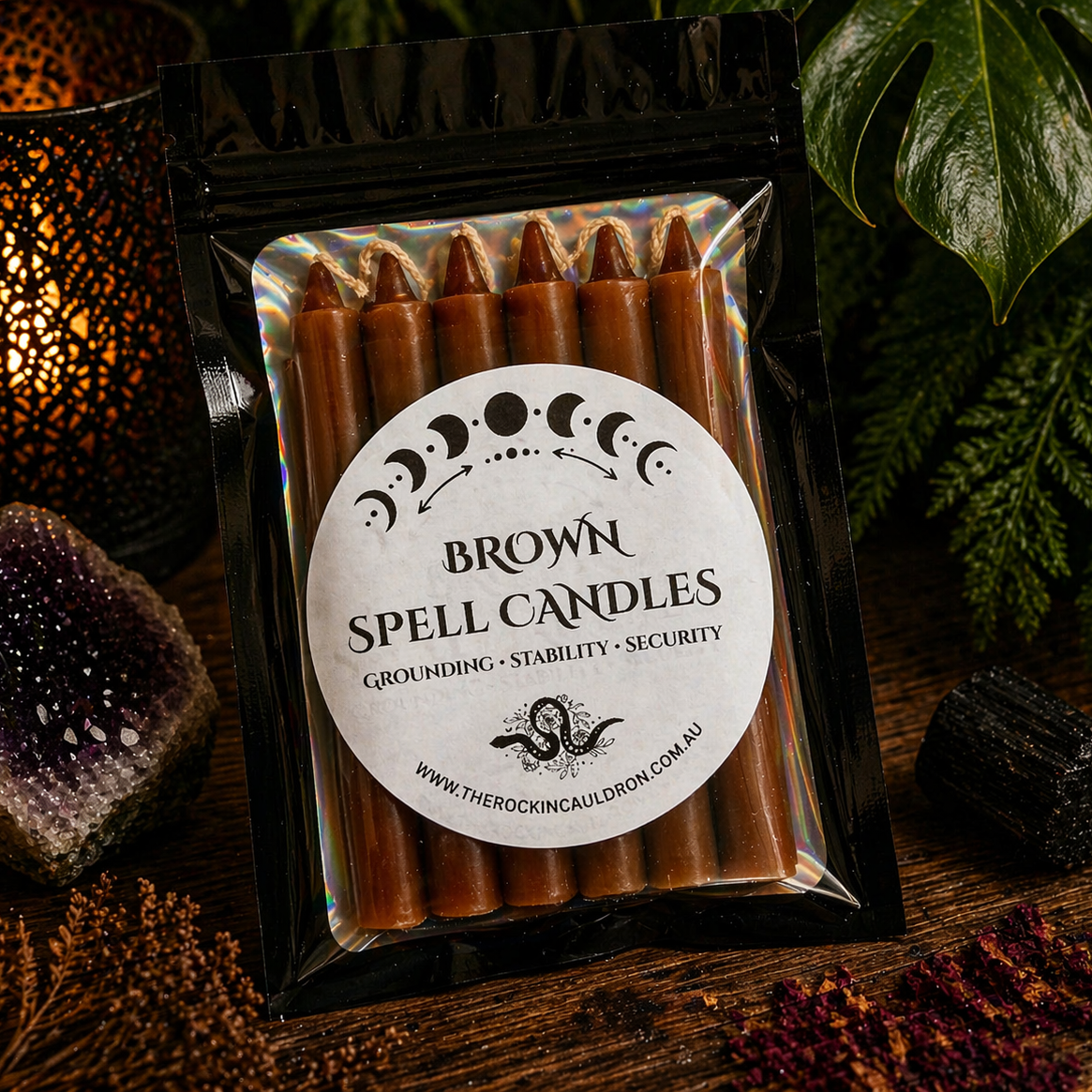 CANDLES || BROWN SPELL CANDLES