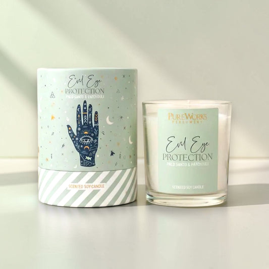 CANDLES || EVIL EYE - PALO SANTO & PATCHOULI