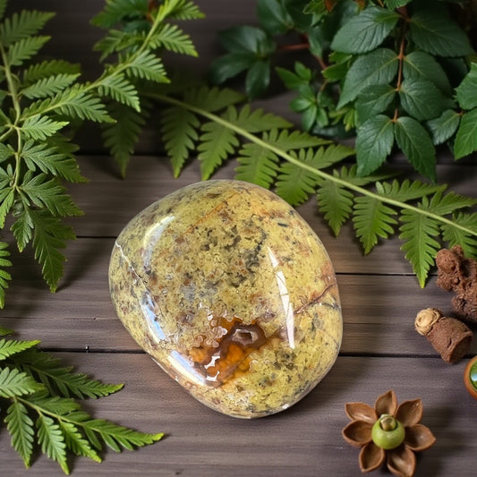 PALM STONES || GREEN OPAL