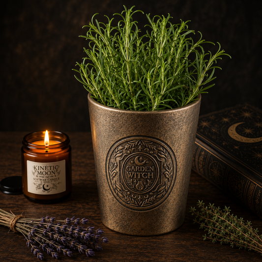 POTS || GARDEN WITCH PLANT POT