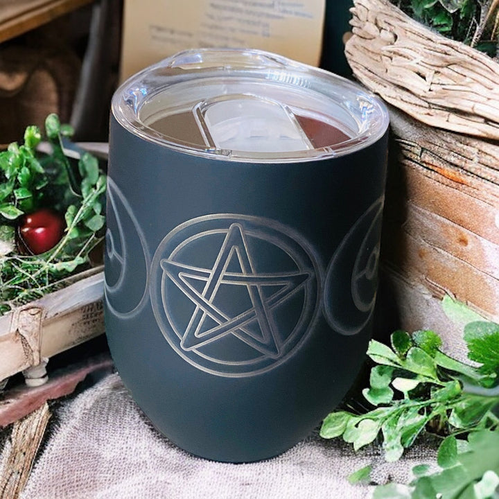 TRAVEL MUGS || TRIPLE MOON PENTAGRAM