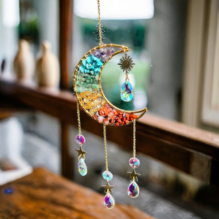 SUN CATCHERS || CHAKRA MOON