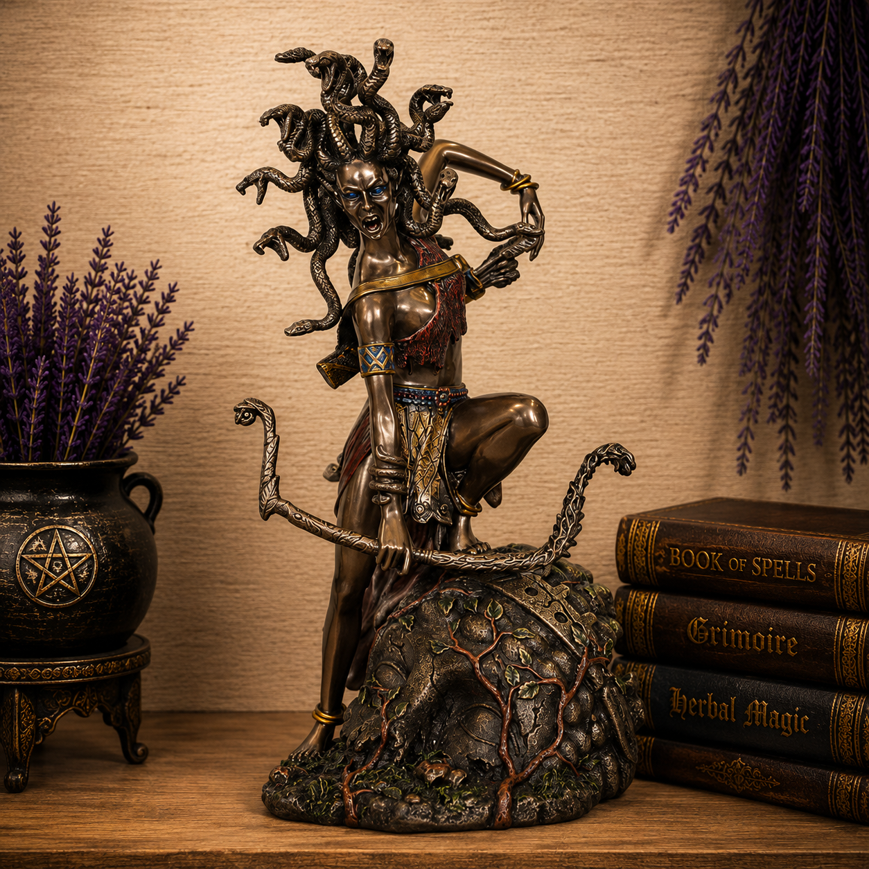 STATUE || MEDUSA - GREEK GODDESS OF PROTECTION & TRANSFORMATION